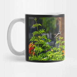 Hummingbird In Flight Mug